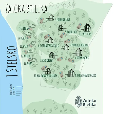 Zatoka Bielika Glamping Apartment Sielsko