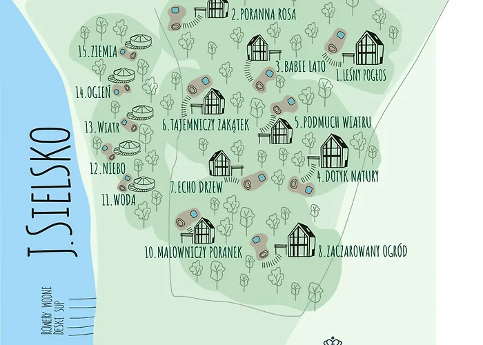 Zatoka Bielika Glamping Apartment Sielsko